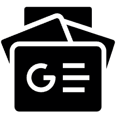 Google News Logo Icon from Ultimate Bold Set