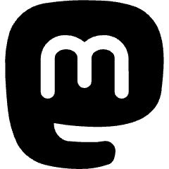 Mastodon Logo 1 Icon from Ultimate Bold Set