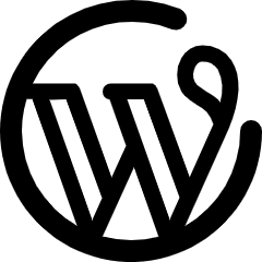 Wordpress Logo 2 Icon from Ultimate Bold Set