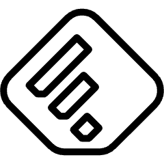 Feedly Logo Icon from Ultimate Light Set