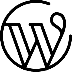 Wordpress Logo 2 Icon from Ultimate Light Set