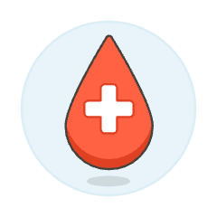Blood Drop 2 Illustration from UX Colors Set