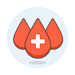 Blood Drop 3 Illustration from UX Colors Set
