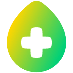 Blood Drop Donation Icon from Plump Gradient Set