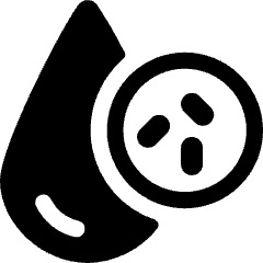 Blood Drop Elements Icon from Ultimate Bold Set