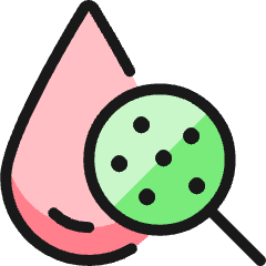 Blood Drop Elements Icon from Ultimate Colors Set