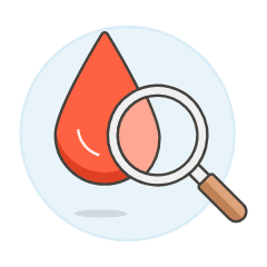 Blood Drop Test Illustration from UX Colors Set