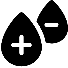 Blood Types 1 Icon from Ultimate Bold Set