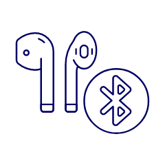 Airpod Bluetooth 3 Illustration from UX Line Set