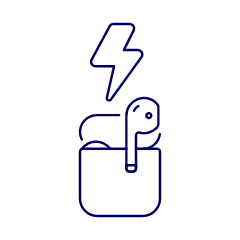 Airpod Charging Illustration from UX Line Set