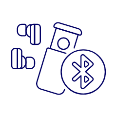 Handsets Bluetooth 1 Illustration from UX Line Set