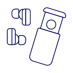 Handsets Wirless 1 Illustration from UX Line Set