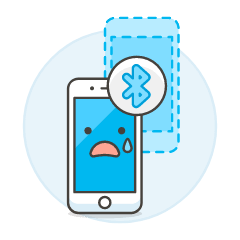 Unpair Blutooth Illustration from UX Colors Set