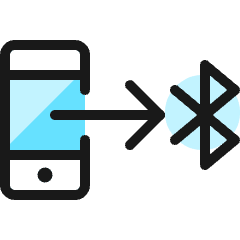 Bluetooth Transfer Icon from Ultimate Colors Set