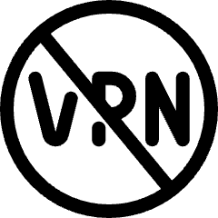 Vpn Off Circle Icon from Ultimate Regular Set