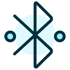 Bluetooth Transfer 1 Icon from Ultimate Duotone Set