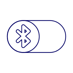 Bluetooth Enable Illustration from UX Line Set