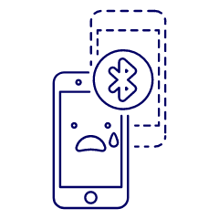 Unpair Blutooth Illustration from UX Line Set