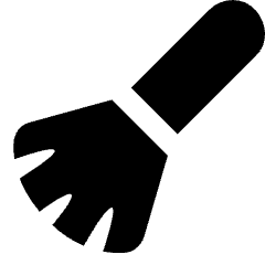 Bodycare Makeup Brush Icon from Nova Solid Set