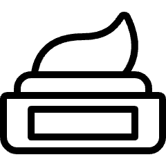 Body Care Cream Icon from Ultimate Light Set