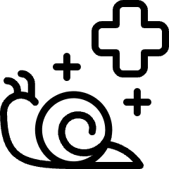 Body Care Snail Icon from Ultimate Light Set