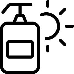 Body Care Sun Lotion Icon from Ultimate Light Set