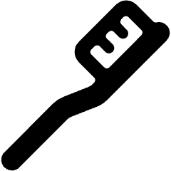 Body Care Toothbrush Icon from Ultimate Bold Set