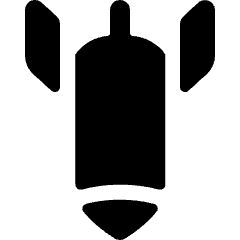 Bomb Rocket 1 Icon from Ultimate Bold Set