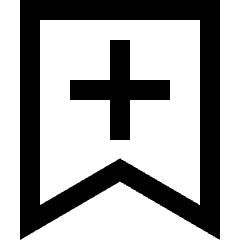 Add Bookmark Icon from Sharp Line Set