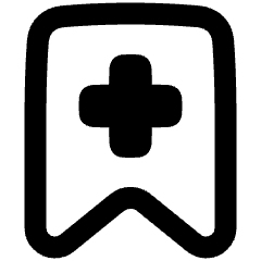 Add Bookmark Icon from Plump Remix Set
