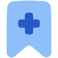 Add Bookmark Icon from Plump Flat Set