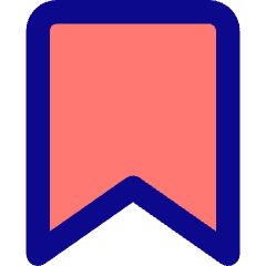 Bookmark 1 Icon from Core Pop Set