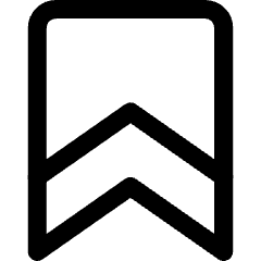 Bookmark 2 Icon from Core Line Set