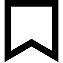 Bookmark Icon from Sharp Remix Set