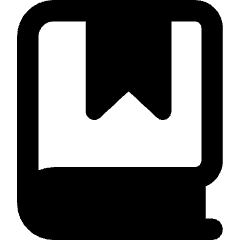 Bookmark Book Icon from Core Remix Set
