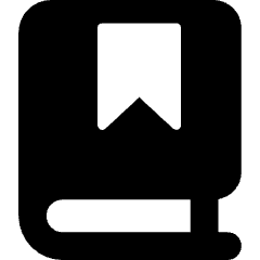 Bookmark Book Icon from Core Solid Set