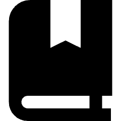 Bookmark Book Icon from Sharp Remix Set