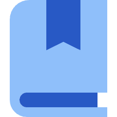 Bookmark Book Icon from Sharp Flat Set