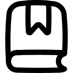 Bookmark Book Icon from Flex Line Set