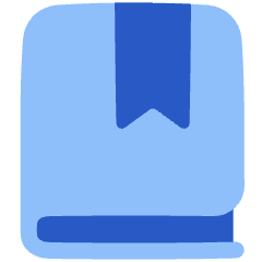Bookmark Book Icon from Plump Flat Set
