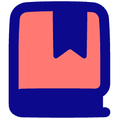 Bookmark Book Icon from Plump Pop Set
