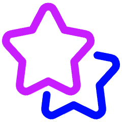 Bookmark Library Icon from Plump Neon Set