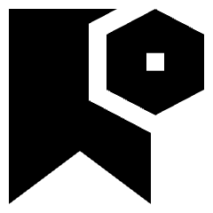Bookmark Setting Bolt Nut Icon from Sharp Solid Set