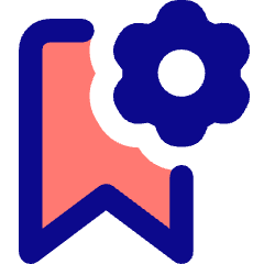 Bookmark Setting Gear Icon from Core Pop Set