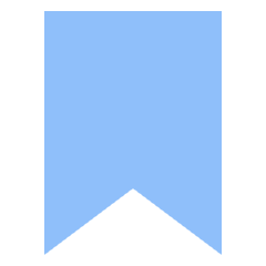 Bookmark Solo Icon from Sharp Flat Set