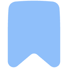 Bookmark Solo Icon from Plump Flat Set