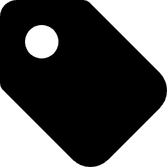 Bookmark Tag Icon from Micro Solid Set