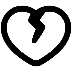 Broken Heart Icon from Plump Remix Set