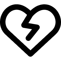 Broken Heart Icon from Core Remix Set