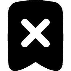 Delete Bookmark Icon from Flex Solid Set